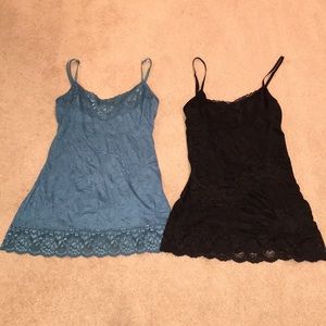 Two Maurices tank tops/camisoles